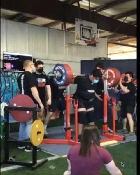 Huge congrats to @gabe_soto156 on a 1686/765 PR total with a 711 squat (PR), 352 bench, and 622 deadlift (PR). A couple months to build on this for junior nationals. Great work Gabe!

#DataDrivenStrength