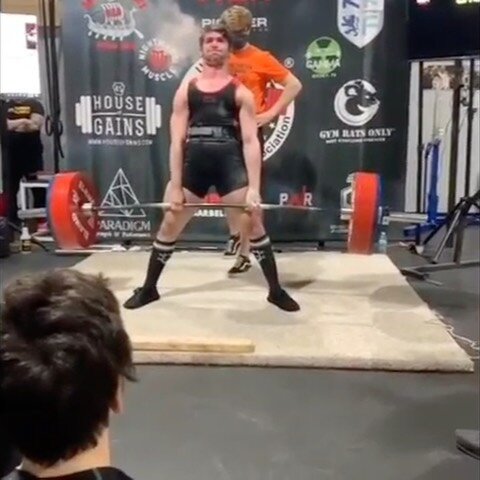 Huge congrats to @kanepower75kg on an excellent meet recently! His 1311 total at 162.7 bodyweight got him first place in the open, first place in juniors, and best lifter in juniors. This was a 50 lb meet PR - great work Jeremy!

#DataDrivenStrength