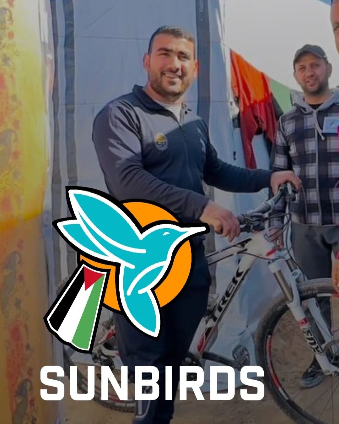 Another inspirational group that Goods for Gaza supports is @gazasunbirds . Gaza Sunbirds is a team of para athletes responding to the genocide in Gaza by collecting and distributing food and other essential items. The Sunbirds are not aid workers, t