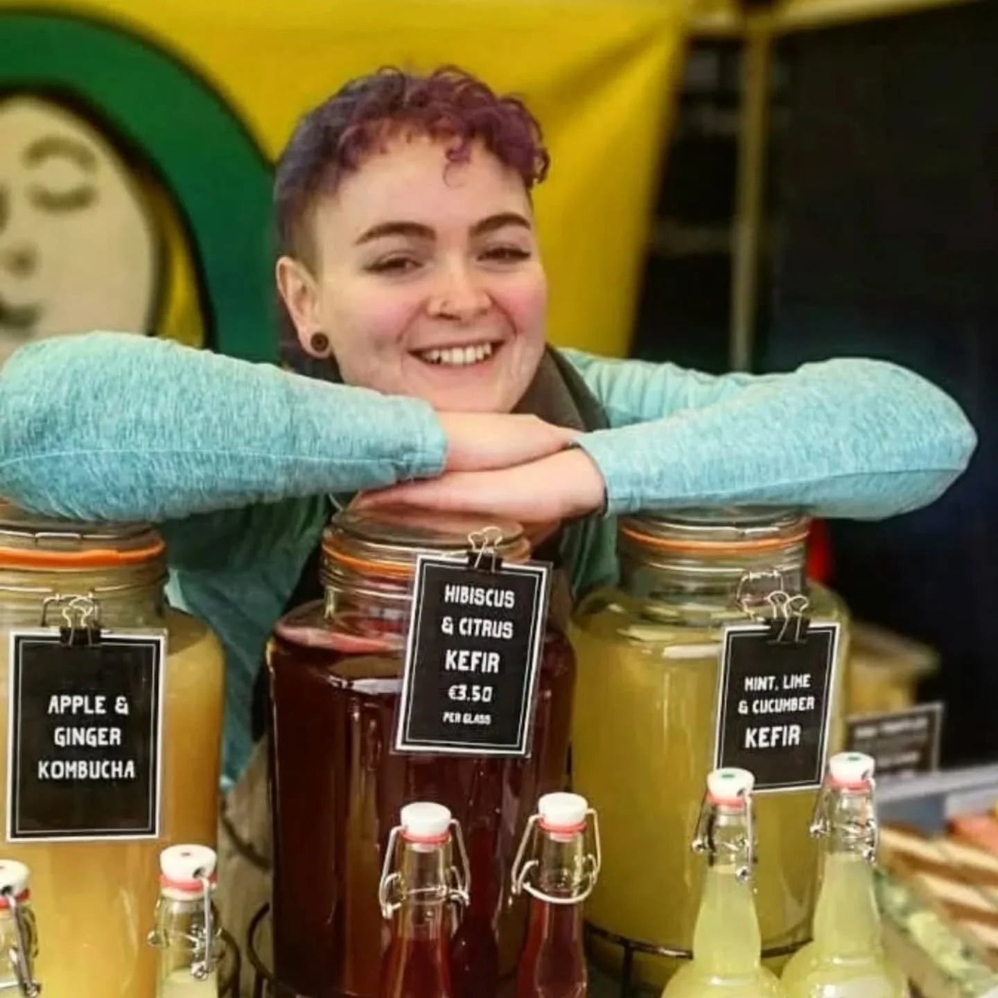 We're bringing the SOPHies and kombucha SCOBYs  to @douglasmarket and @theenglishmarketcork this  Saturday! Is your New Year's resolution to mind your health and build community? Cool, we got you. How about bringing billions of  healthy new friends i
