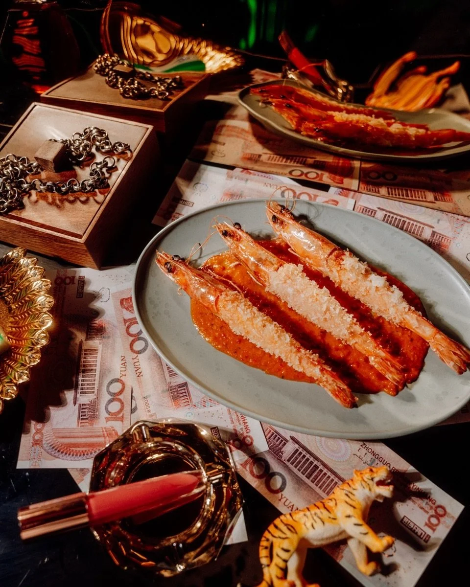 King Prawn / Wild Rice / Nan Mi Sauce - from our Christmas menu