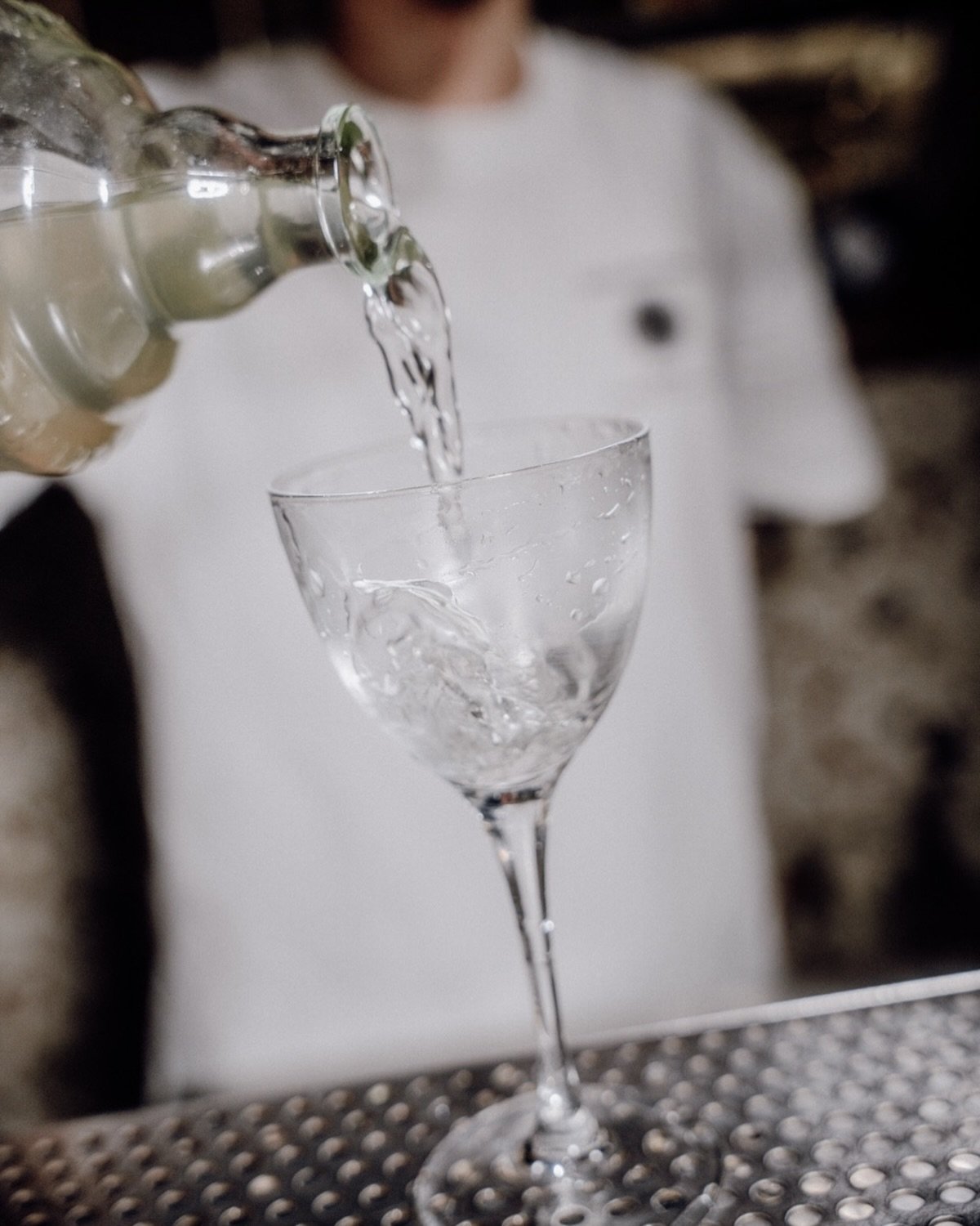 New cocktail 🚨Sweet Stranger - Baiju Milk Punch/ oolong tea handmade panda syrup Lemon.