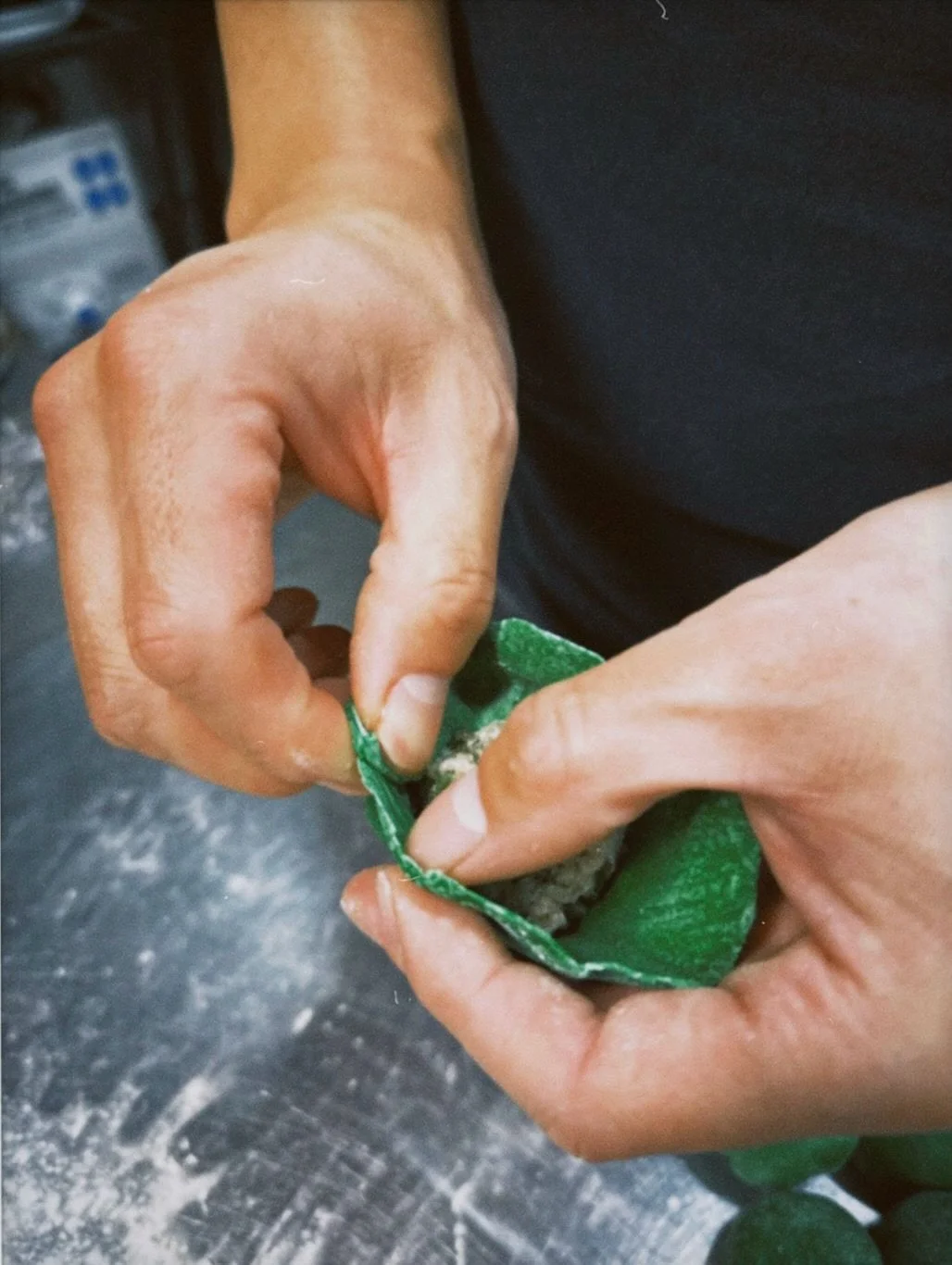 For all you lucky Bookers ! ! PADDY&rsquo; WEEKEND SPECIAL.  #Sheng Jian Bao - foraged wild garlic/ dill / ibrico pork. Available at both locations. @sisterseven_bigfan @fidelitydublin and at the OG Aungier st.