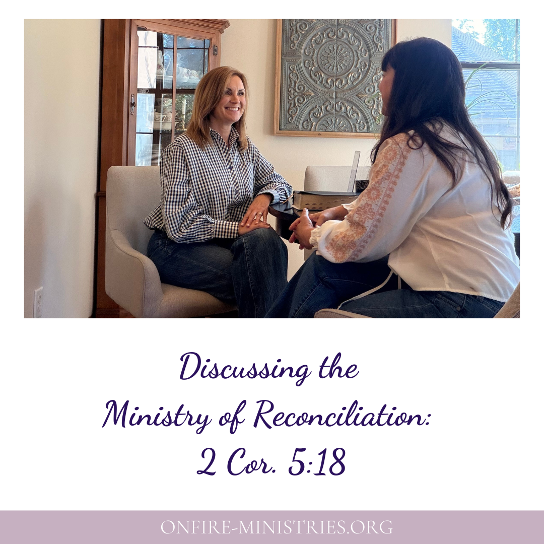 Discussing the Ministry of Reconciliation: 2 Cor. 5:18