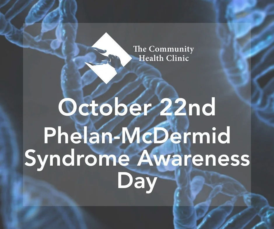 October 22nd is Phelan-McDermid Syndrome Awareness Day
Phelan-McDermid Syndrome (PMS) is a rare genetic disorder that affects approximately 1 in 10,000–15,000 people worldwide. Caused by a deletion of certain genes on chromosome 22, PMS impact