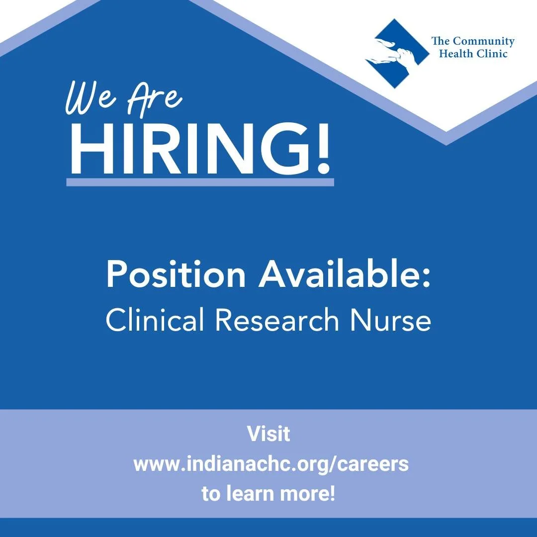 💙 Now Hiring: Clinical Research Nurse

The Community Health Clinic is growing our Research Program and looking for a Clinical Research Nurse to join our team! Help support impactful research that advances care for individuals with rare genetic condi