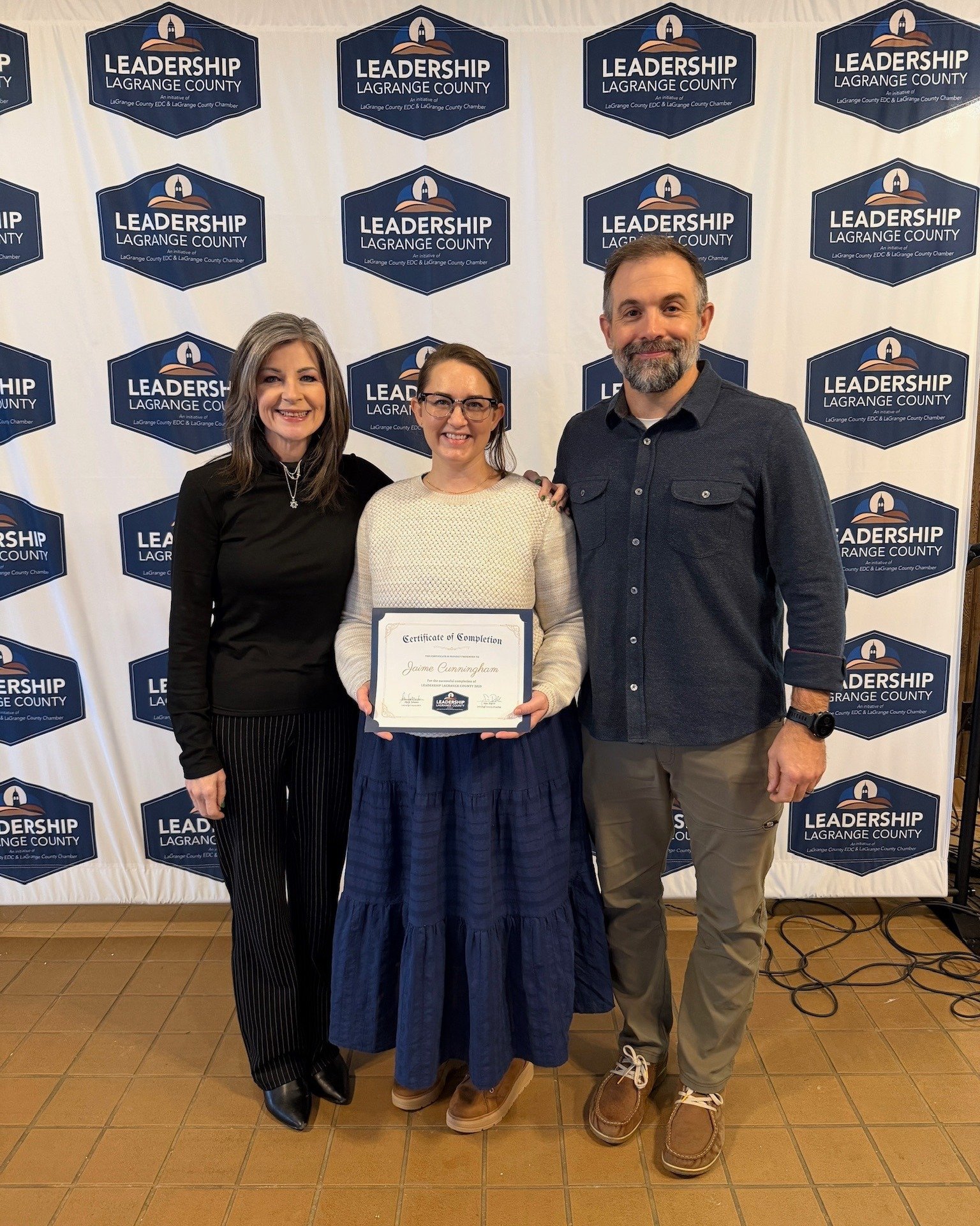 🌟 Congratulations to Jaime Cunningham on completing the 2025 Leadership LaGrange Program! 🌟

Leadership LaGrange is a dynamic leadership development program organized by the LaGrange County Economic Development Corporation and LaGrange County Chamb