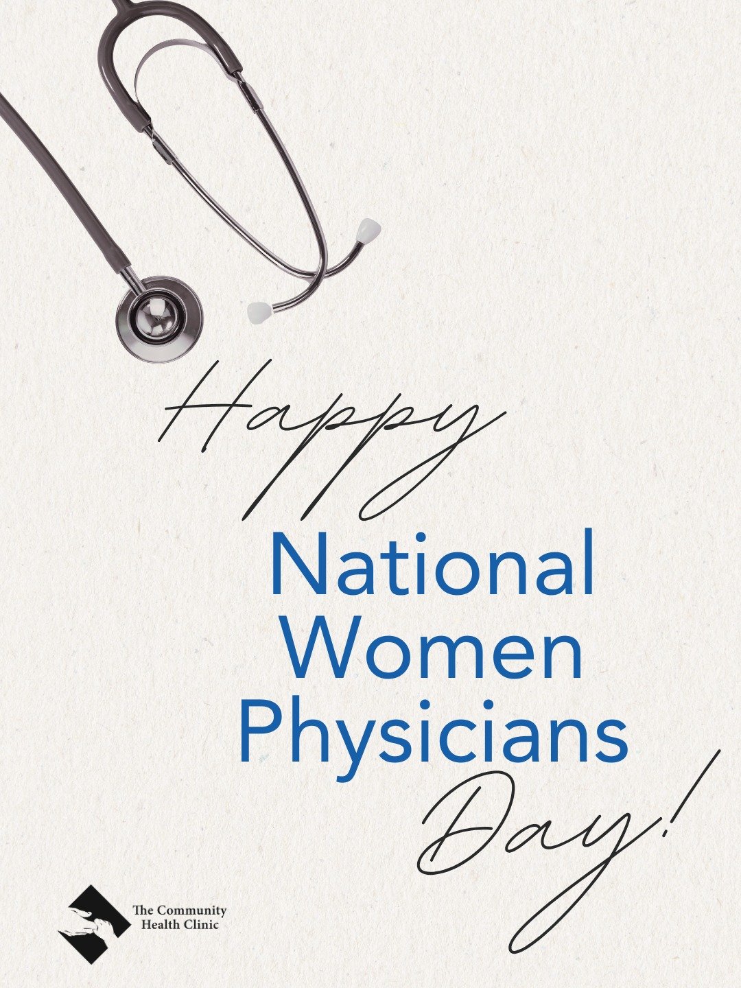 Happy National Women Physicians Day! 💙

Today we honor Dr. Zineb Ammous and Dr. Kiri Sunde, two remarkable women physicians whose skill, compassion, and dedication help shape the care we provide at the Community Health Clinic.

We are grateful for t