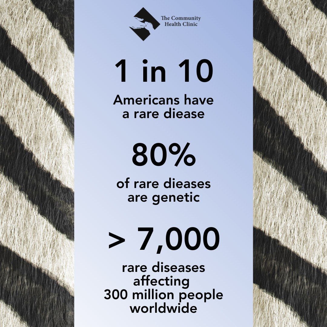 Fun Fact: The zebra is the official symbol of rare disease! 🦓

According to the National Organization for Rare Disorders (NORD), the zebra represents rare disease because in medicine, when you hear hoofbeats, you&rsquo;re taught to think horses&hell