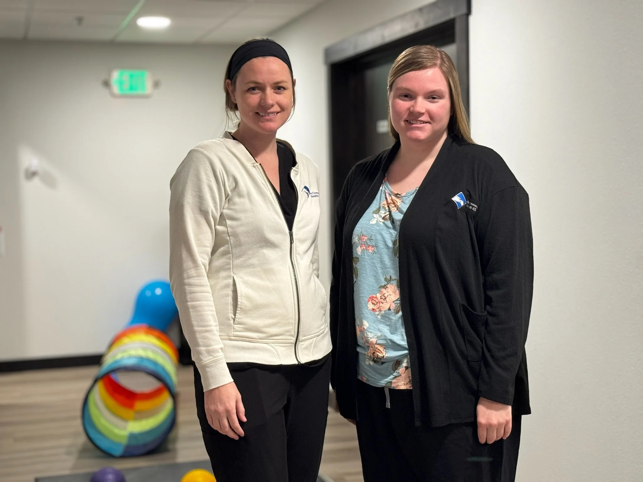 ⭐April is Occupational Therapy Month! ⭐️

We recognize the important role of our Occupational Therapy team at the CHC and the care they provide. Erin (OTD, OTR/L) and Ellie (COTA/L) work alongside children and families to build skills that support ev