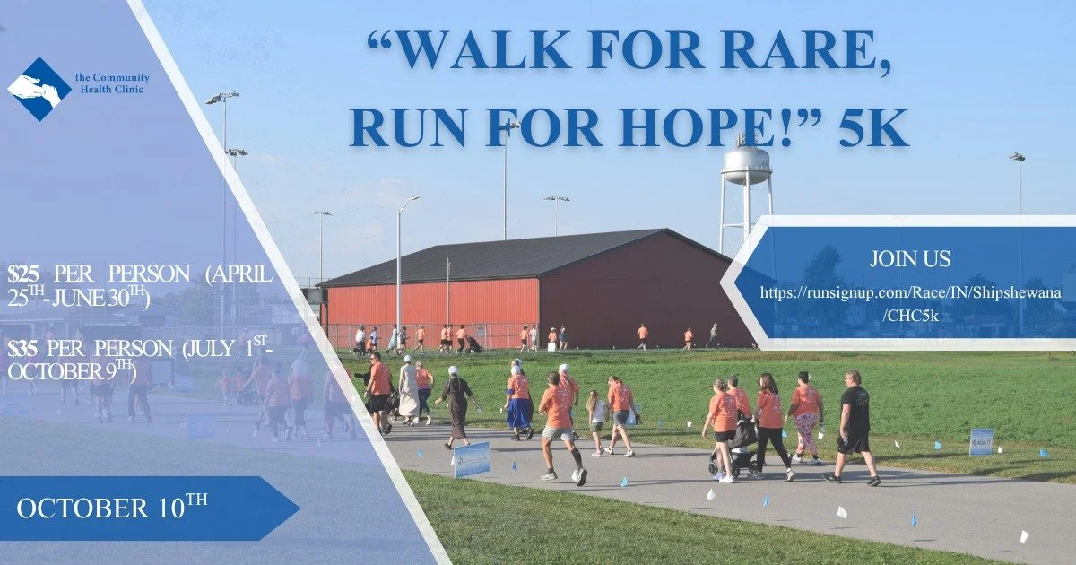 🏃&zwj;♀️💙 It&rsquo;s BACK! 💙🏃&zwj;♂️

The &ldquo;Walk for Rare, Run for Hope!&rdquo; 5K returns on📅 October 10th

Join us for a morning of movement, community, and purpose as we come together to support individuals and families with rare and com