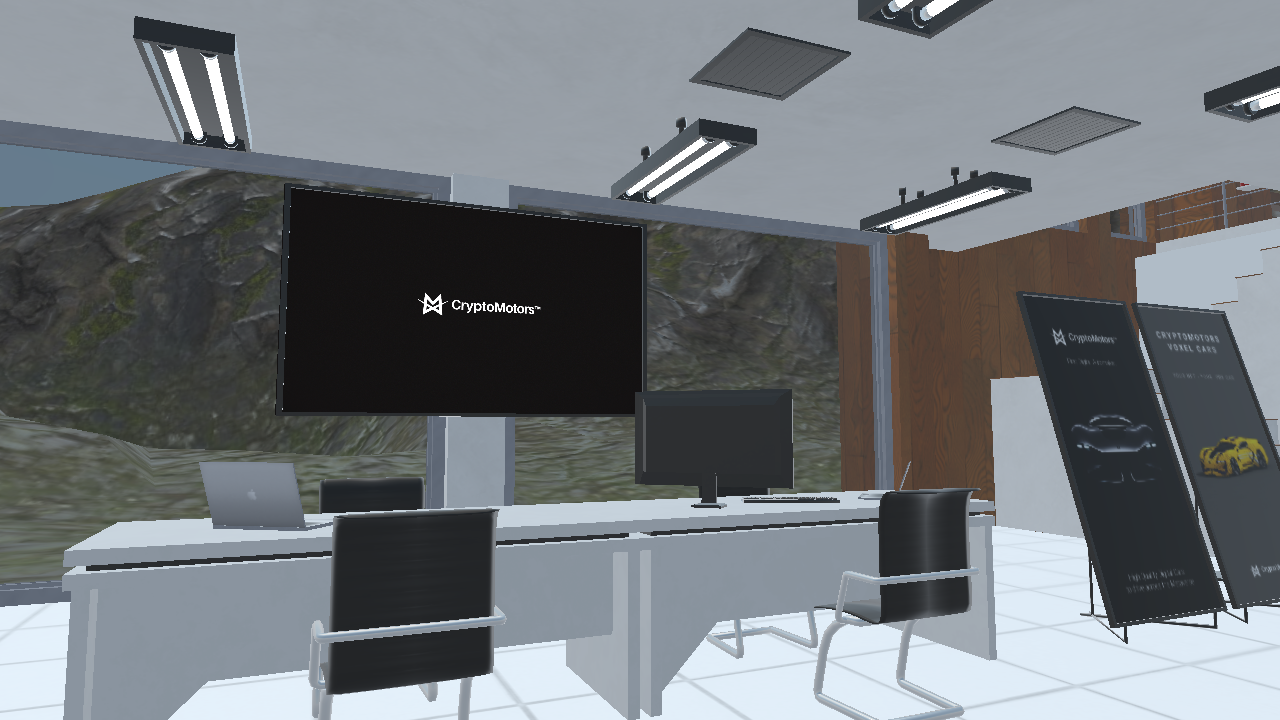 CryptoMotors Showroom - Mozilla Hubs