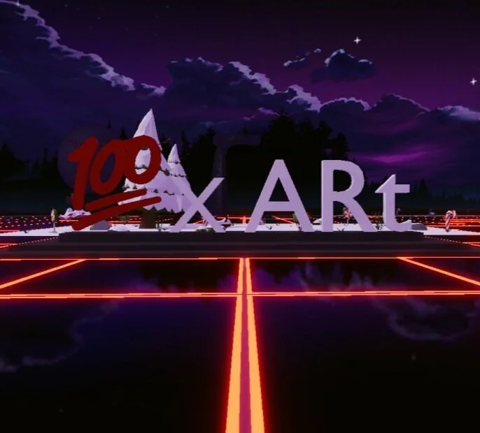 100xART Art Gallery (Decentraland)