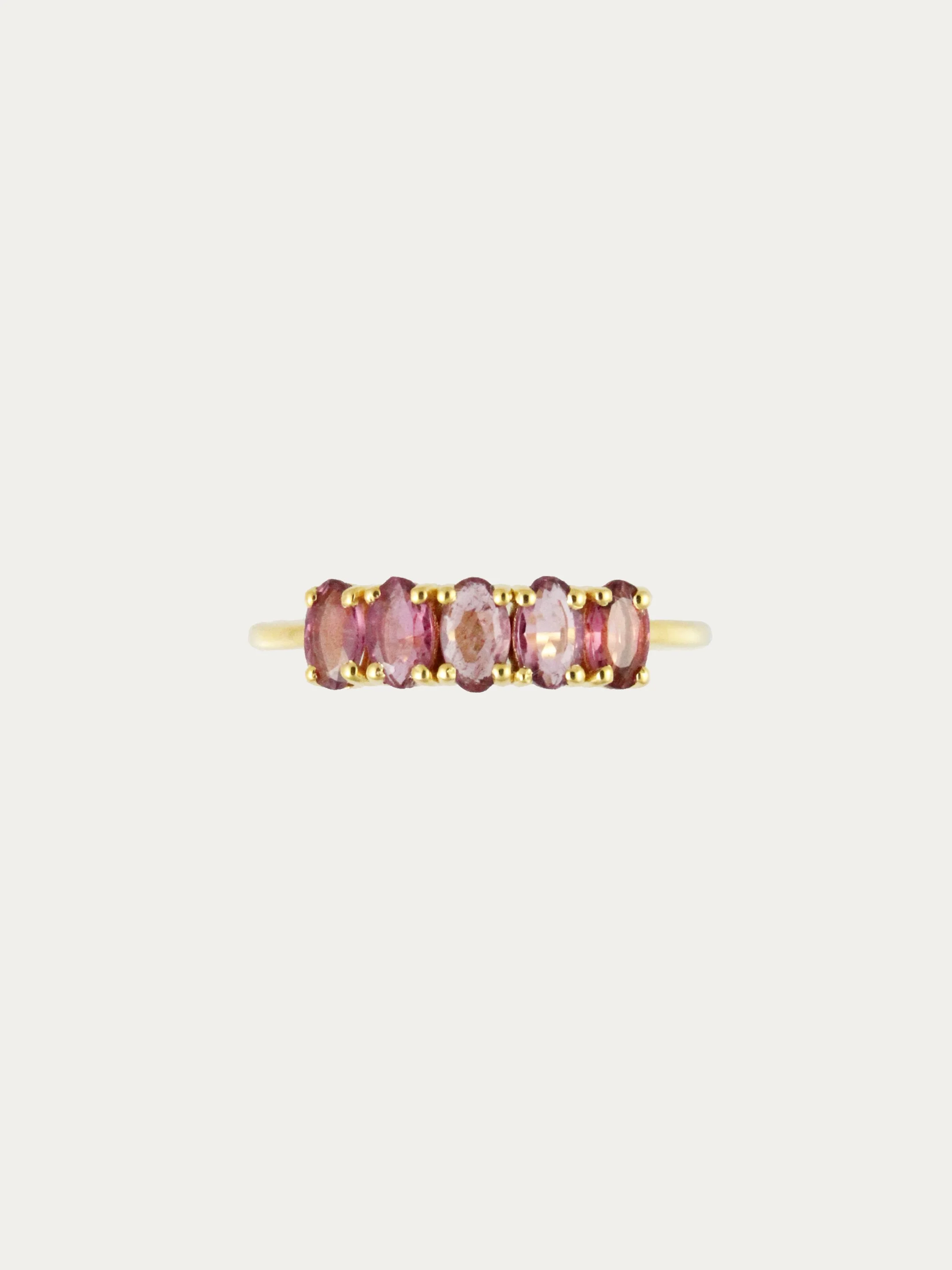 Bague ANOUK . Tourmaline rose