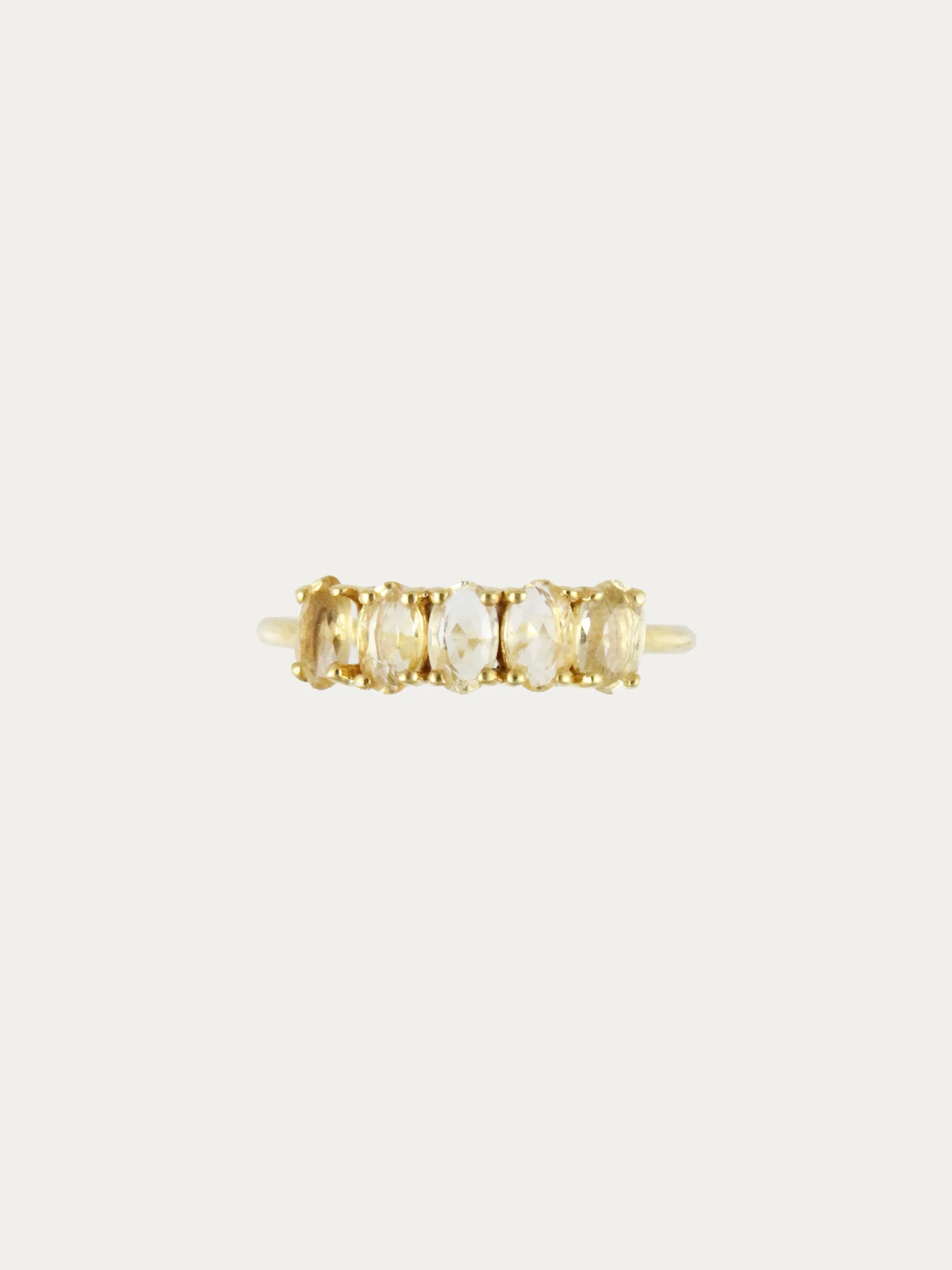 Bague ANOUK . Citrine