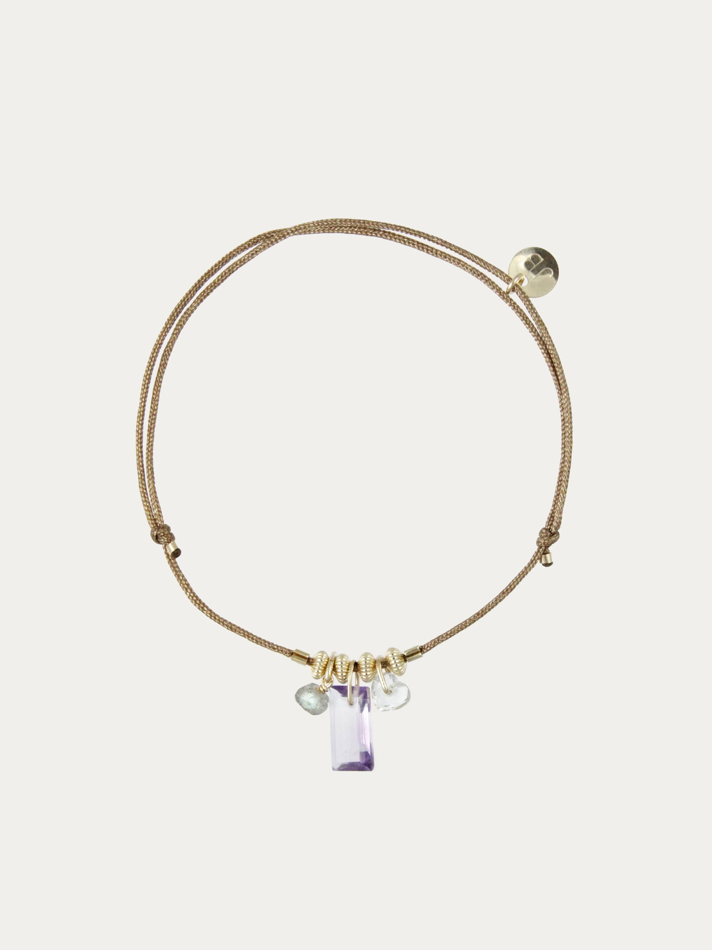 Bracelet ALIX . Améthyste