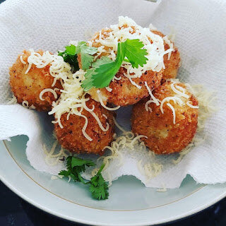 Crispy Potato Cheese Balls