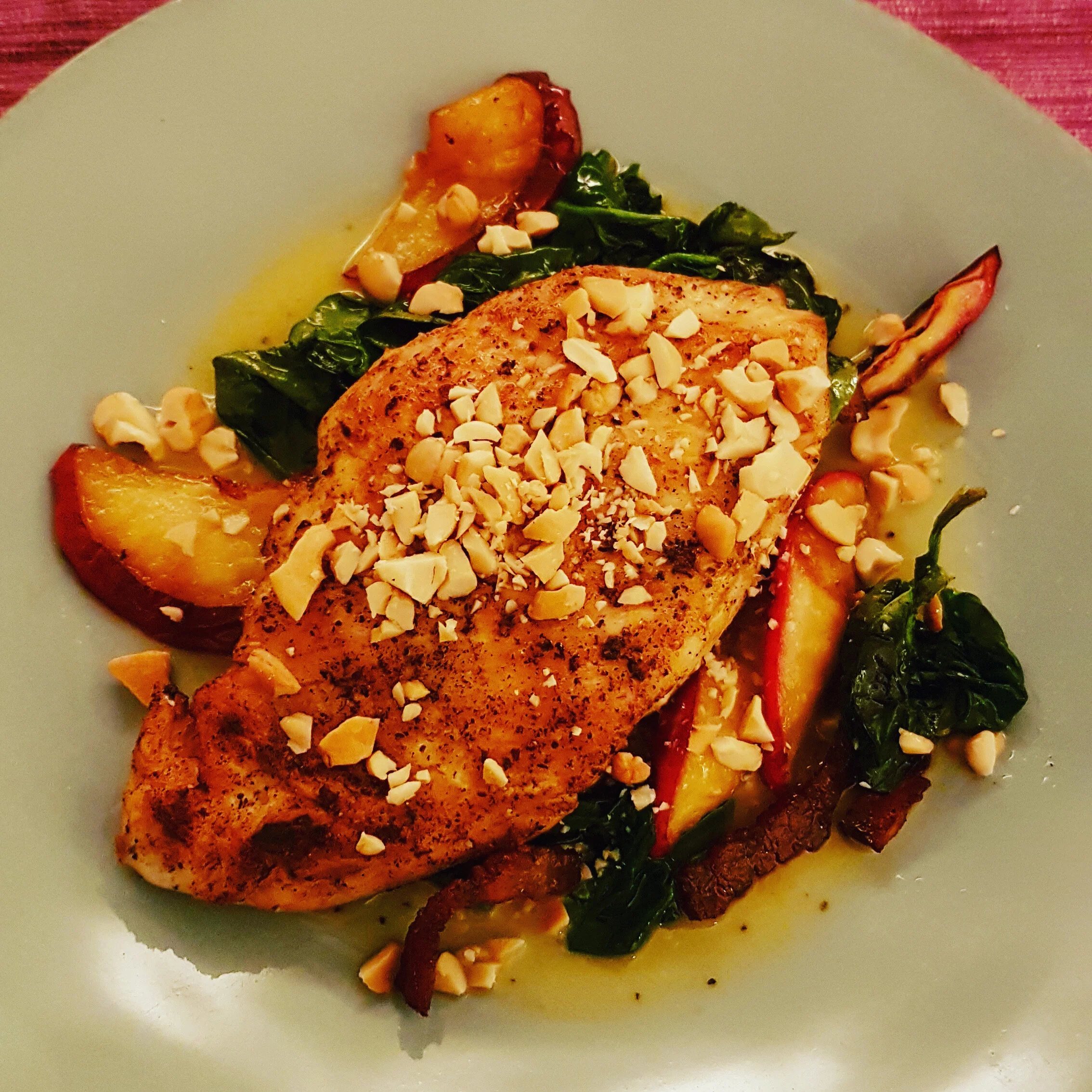 Chicken Paillard with Pancetta