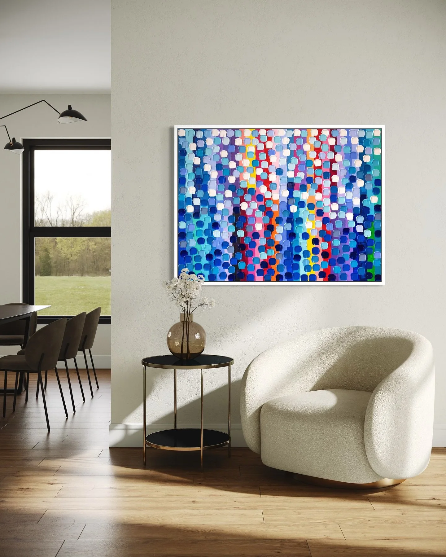 ✨NEW print release!✨

I haven&rsquo;t released a print in ages! Excited to share this new one with lots of pops of turquoise.

&lsquo;Social Butterfly&rsquo; is now available in two canvas print sizes and can come embellished in the 36 x 48 inch size