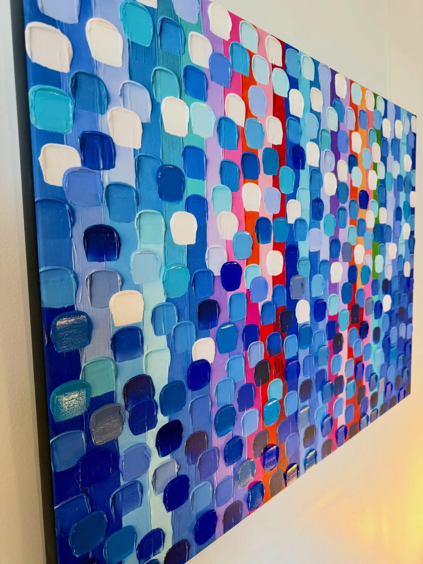 ✨SOLD✨

&lsquo;Pursuit of Happiness&rsquo; sold to a new collector this week. It&rsquo;s always so nice to have people through the Studio to see my artwork in person. 

#abstractart #contemporaryart #artgallery #femaleartists #canadianart #canadianar