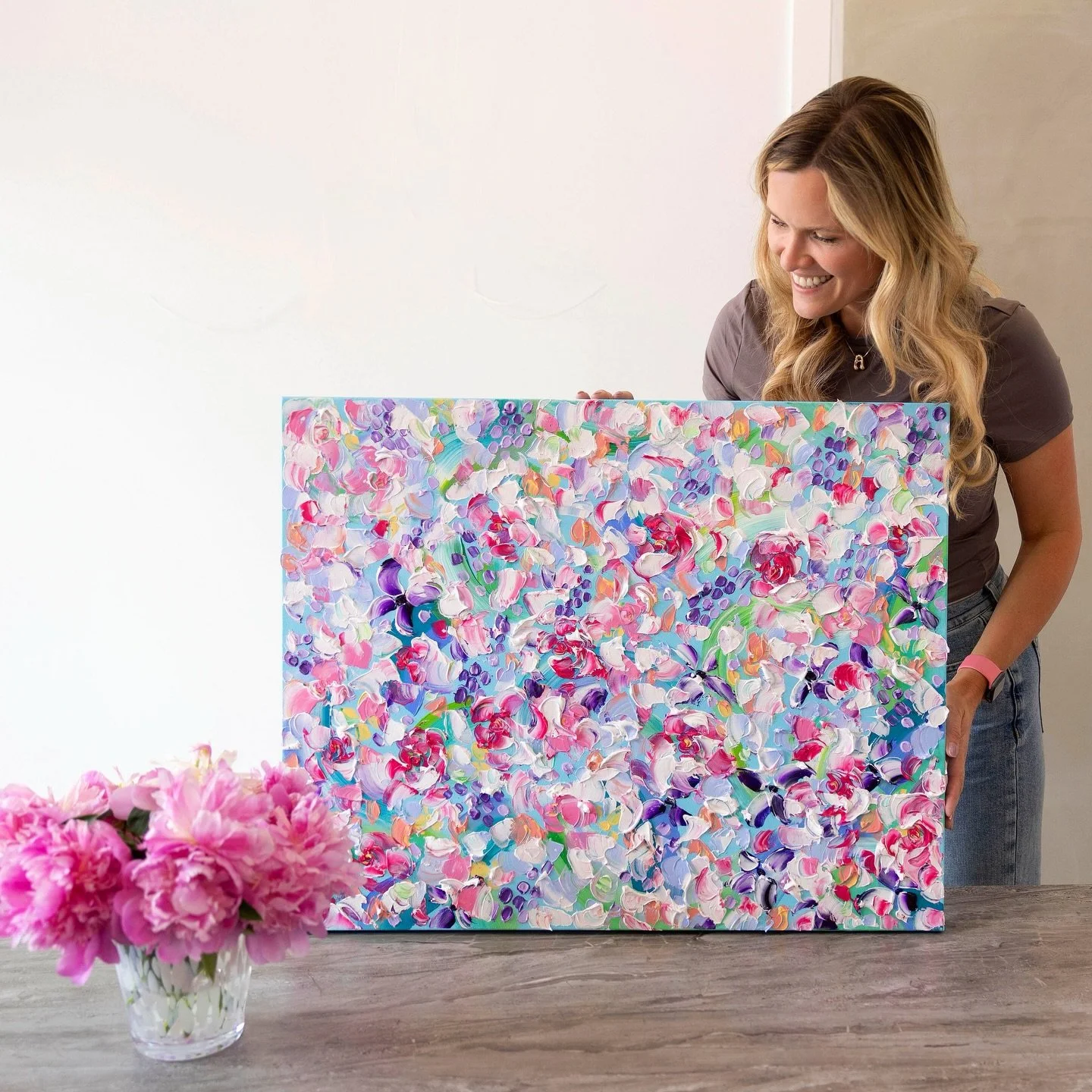 ✨SOLD✨

&lsquo;Freshly Picked&rsquo; has sold to a repeat collector! Looking forward to seeing this painting in its new home 🤍

&lsquo;Freshly Picked&rsquo;
24 x 30 inches
Acrylic on Canvas 
SOLD 🔴 

#originalart #canadianartist #canadianart #calga