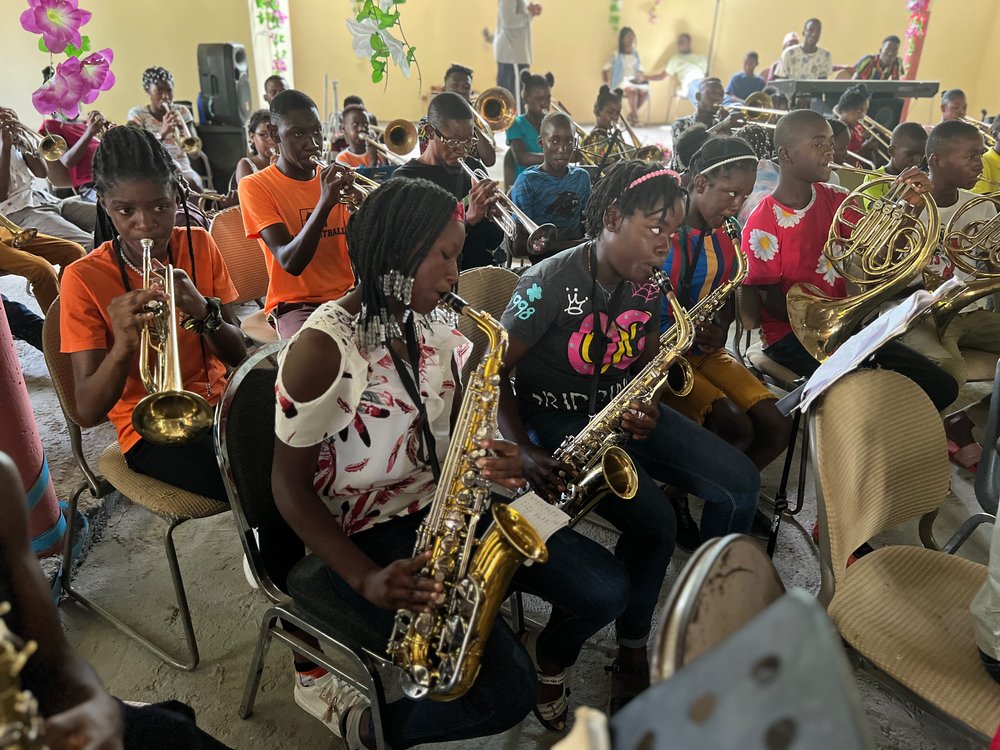 Camp La Victoire band rehearsal 1.jpg