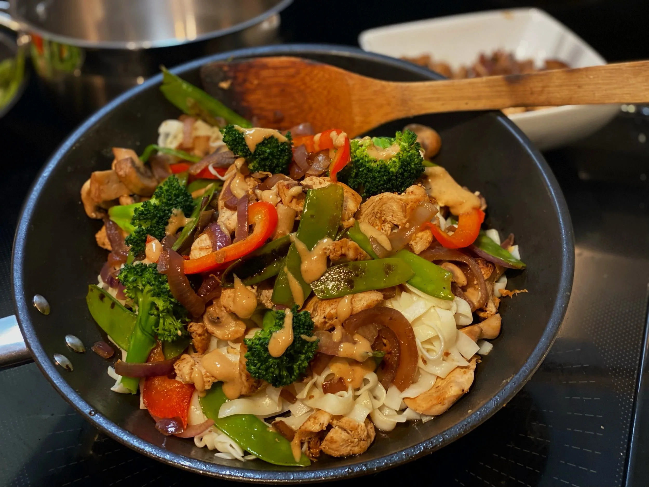 Shirataki crémeuse à l'arachide... mon pref.