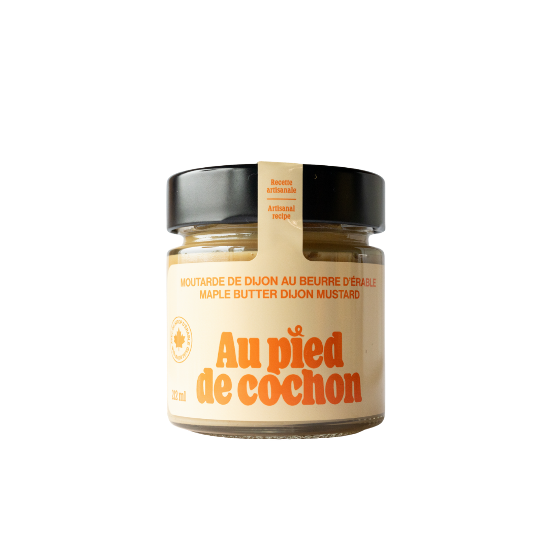 Au Pied de Cochon Maple Butter Dijon Mustard (264 mL)
