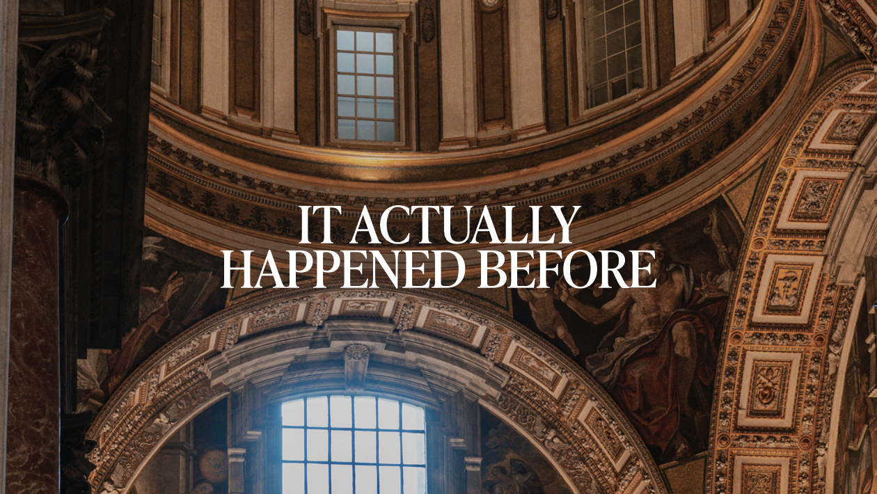 It Actually Happened Before