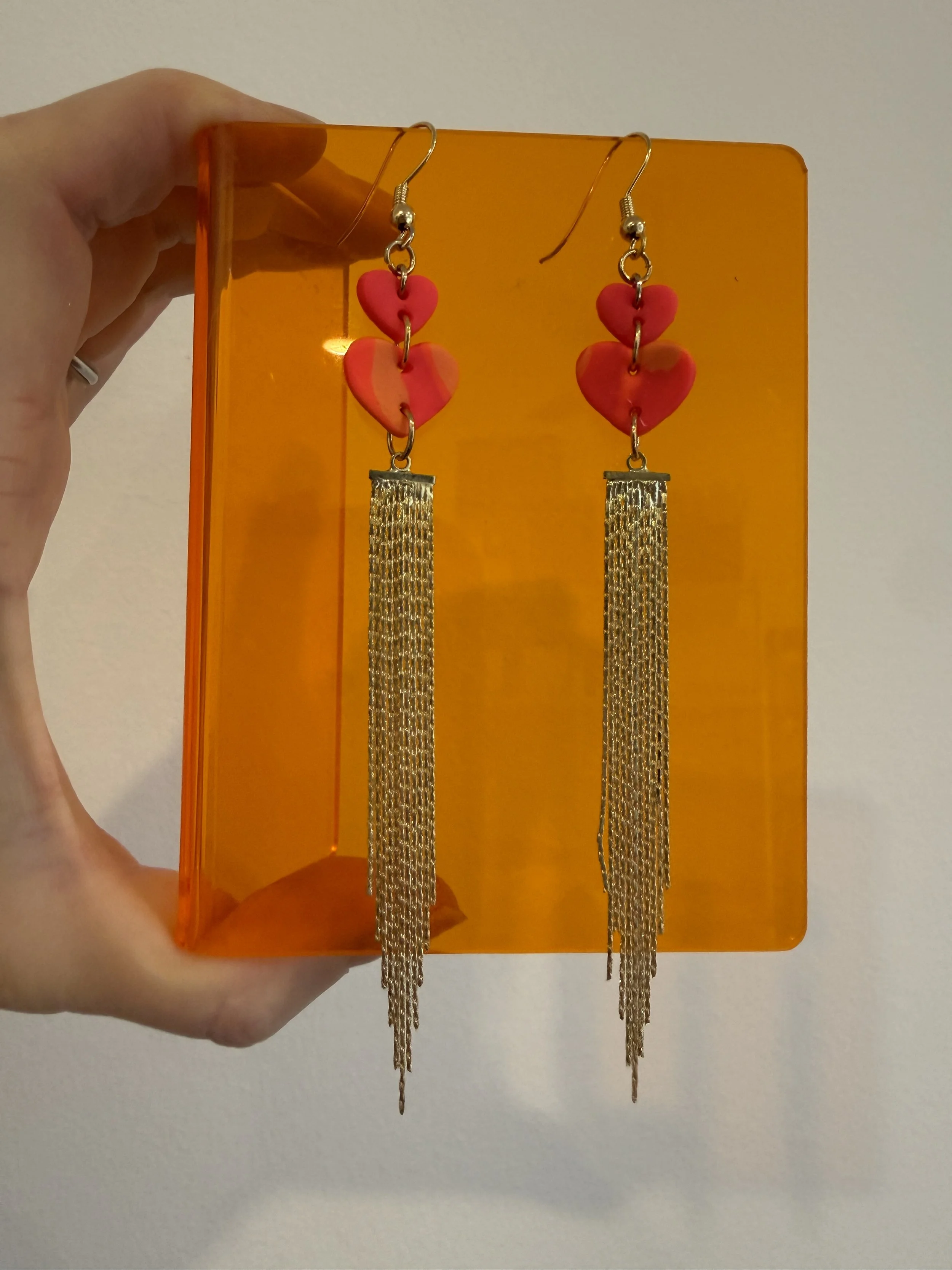 Sweetheart Gold Dangles