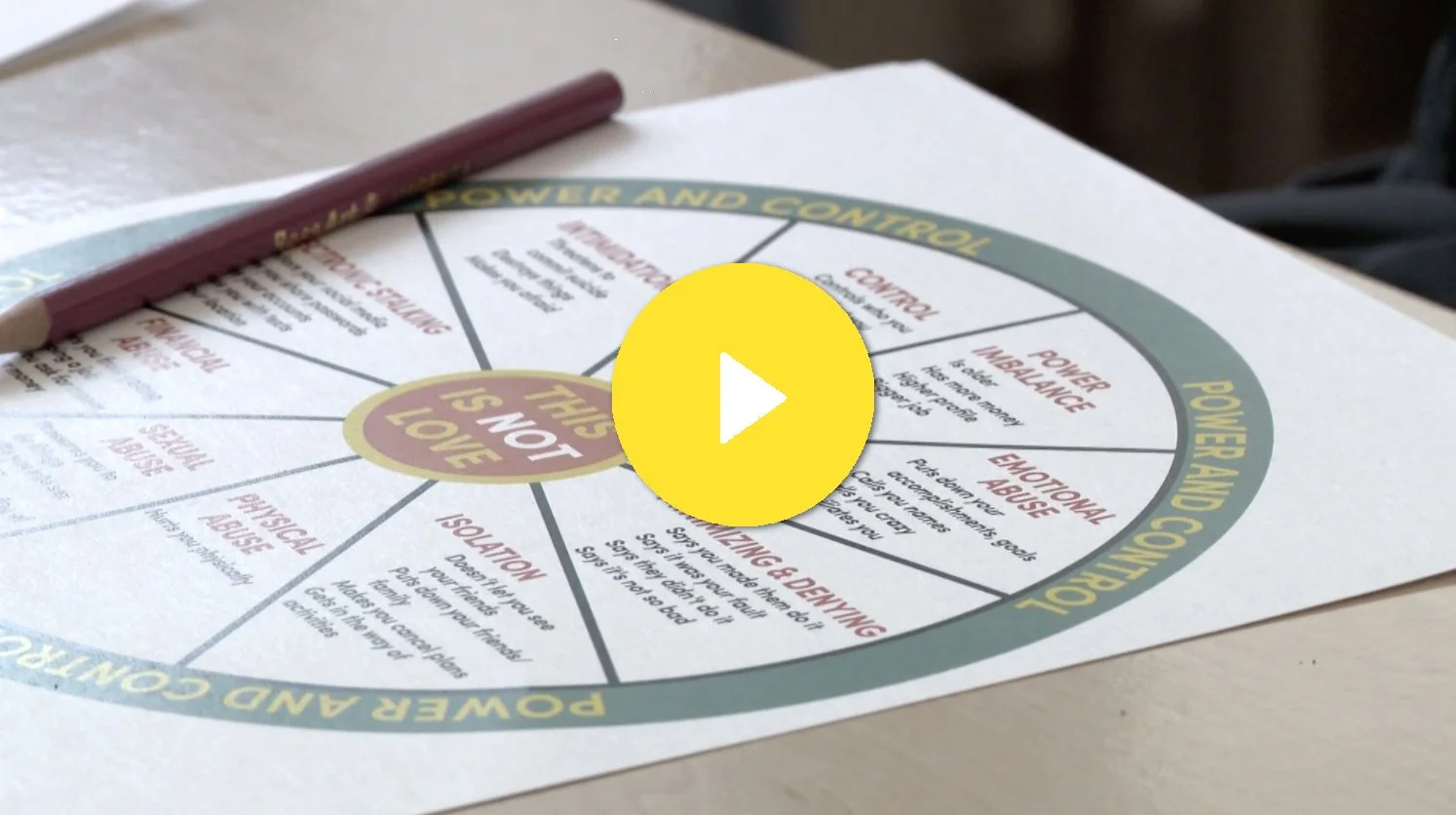 Finding Our Voices educates Maine teens on dating abuse prevention through 'Love/Not Love' school campaign