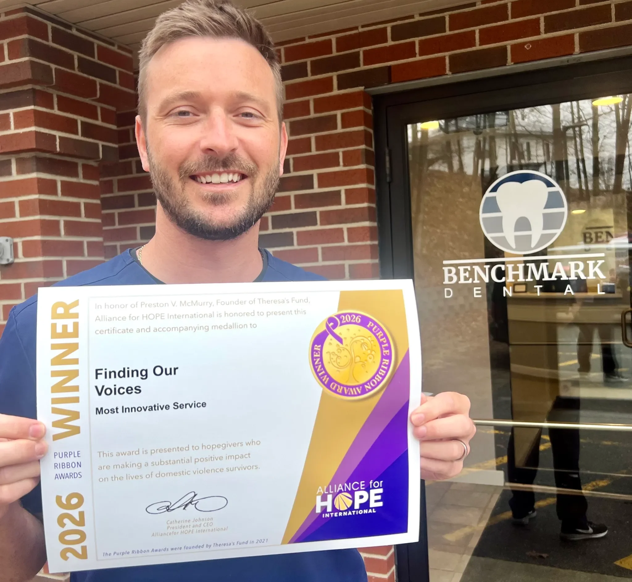 Maine dental program for abuse survivors wins national award
