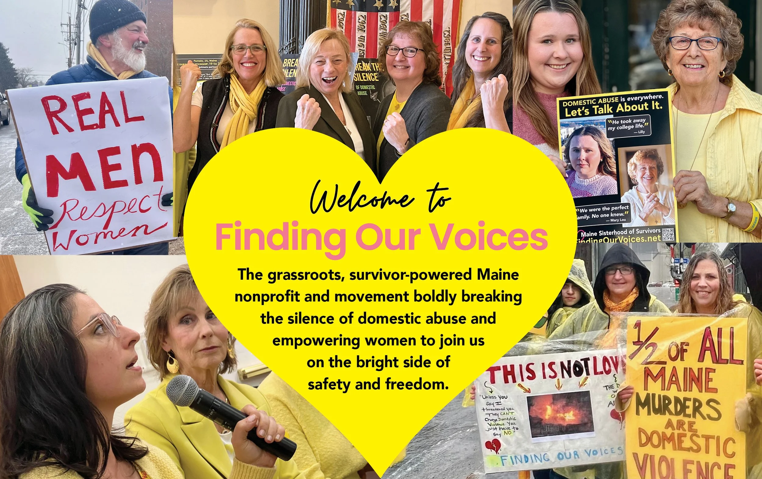 Survivors Breaking the Silence of Domestic Abuse | Finding Our Voices