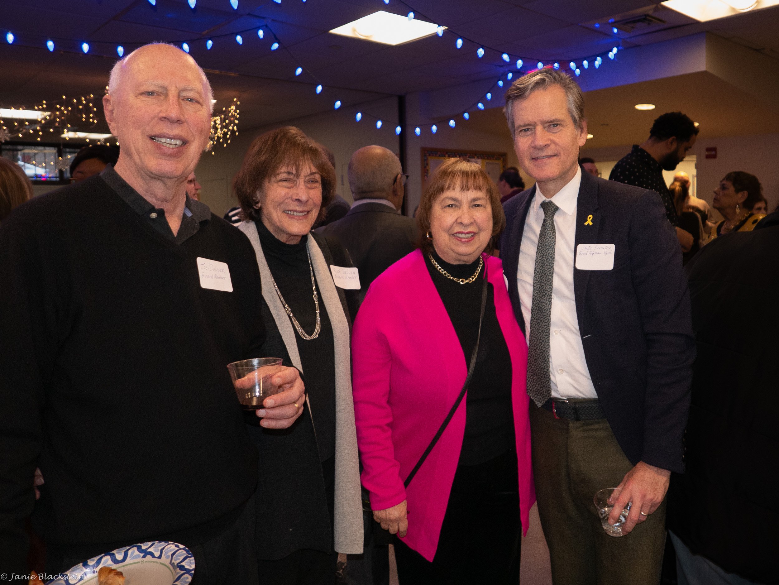 WSD Board members Joe & Ruth Dalven; District Leader 67 Janice Oppenheimer; Senator Hoylman-Sigal