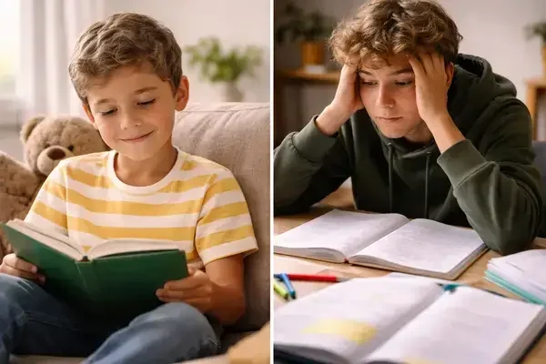 ADHD symptoms change from childhood to teen years