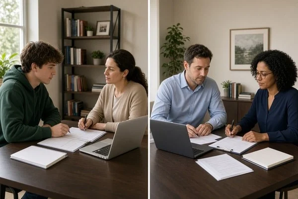 ADHD coaching research represented by college student and adult participants