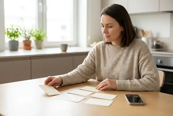 Adult evaluating which goals feel personally meaningful
