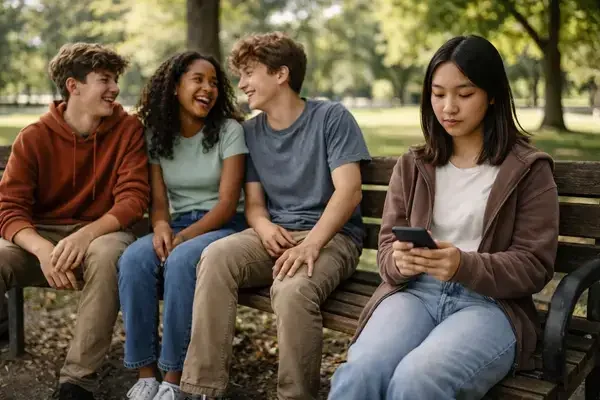 Teen with ADHD feeling isolated from friend group