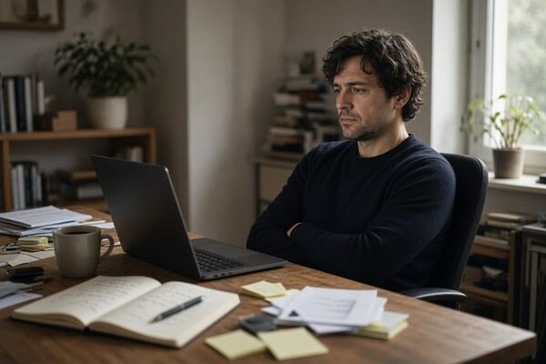 Adult losing motivation while working on a long-term project