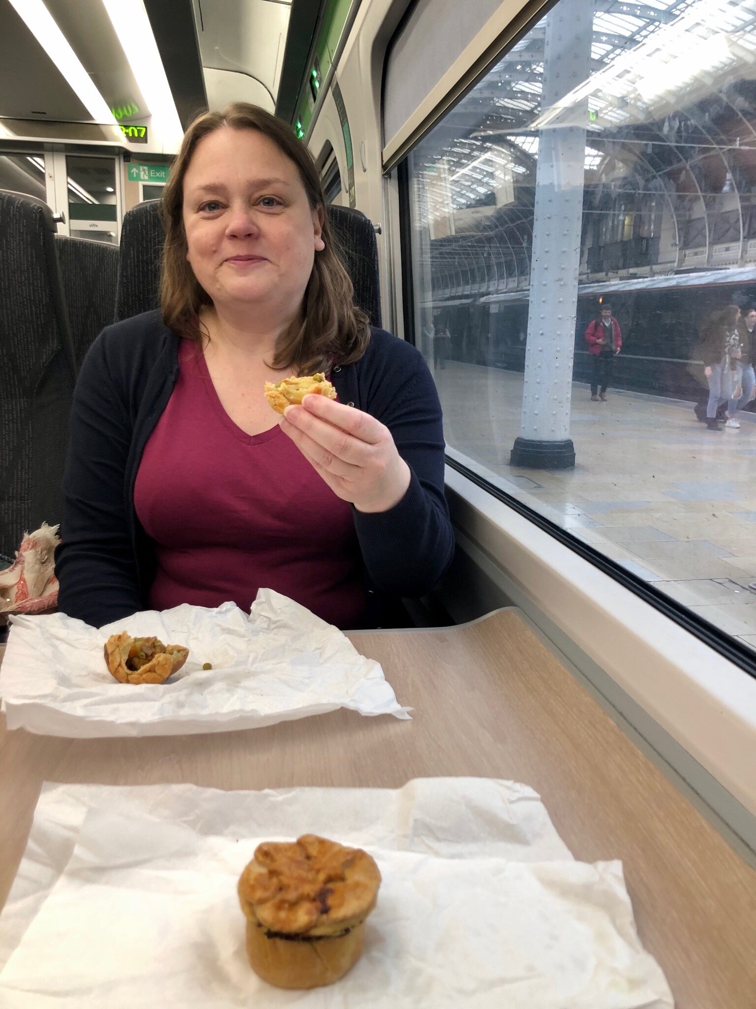 ... so good that we enjoyed seconds on the train home