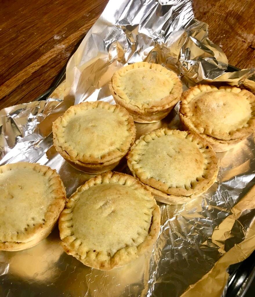 Emma's mince pies (tasted way better than they looked)