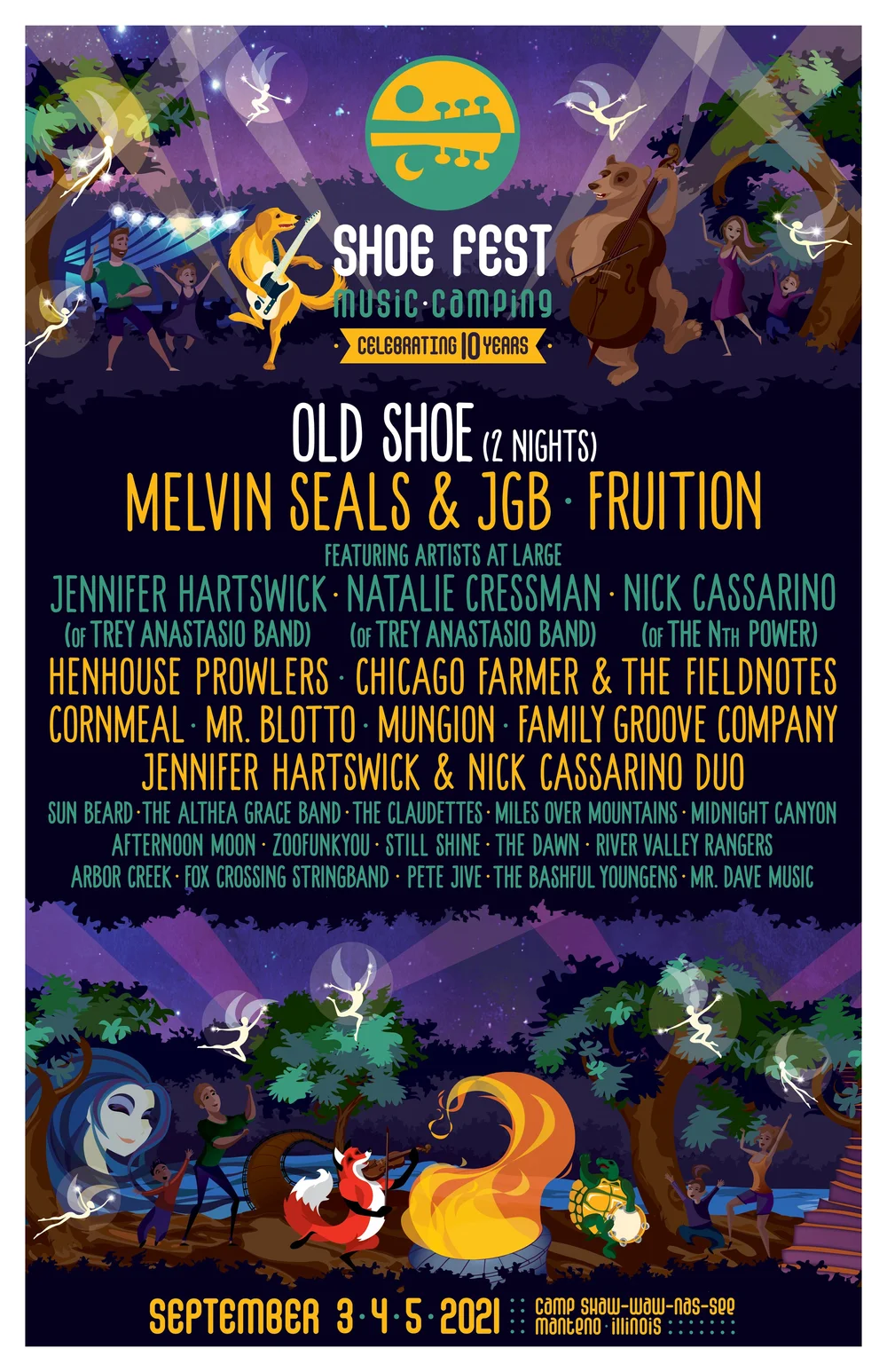 PAST LINEUPS — SHOE FEST
