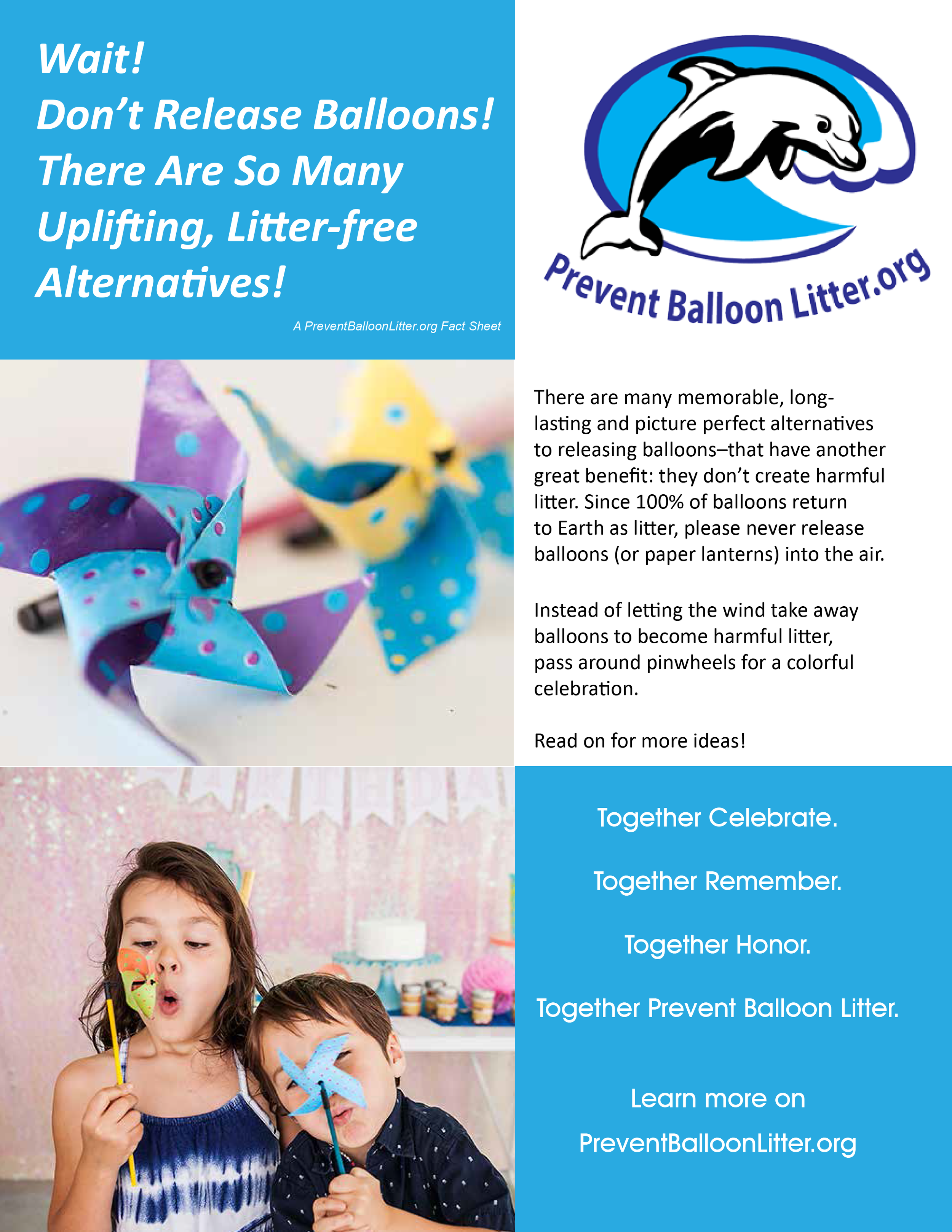 Use These 7 Popular Balloon Release Alternatives