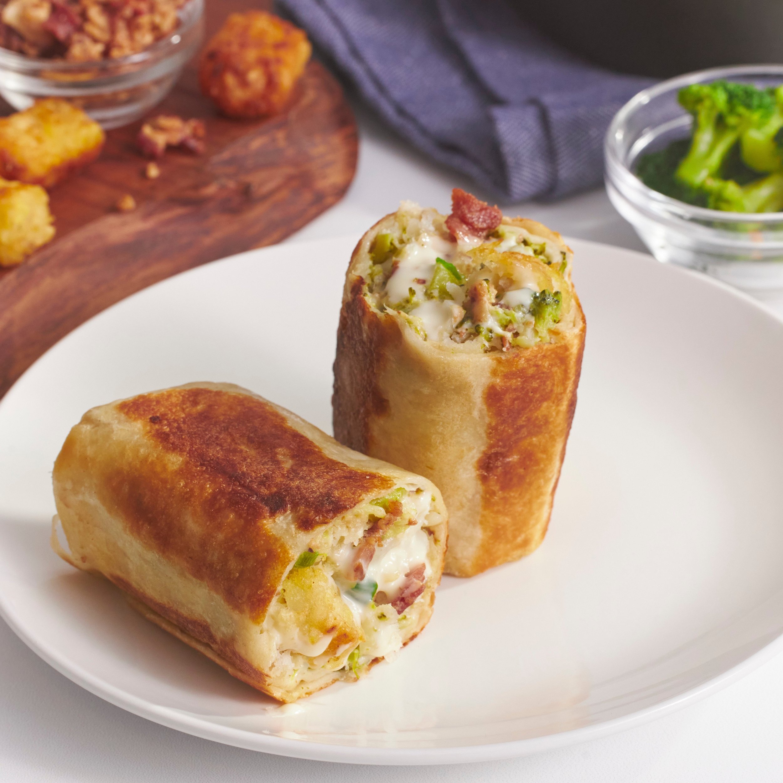 Loaded Tater Tot Burrito