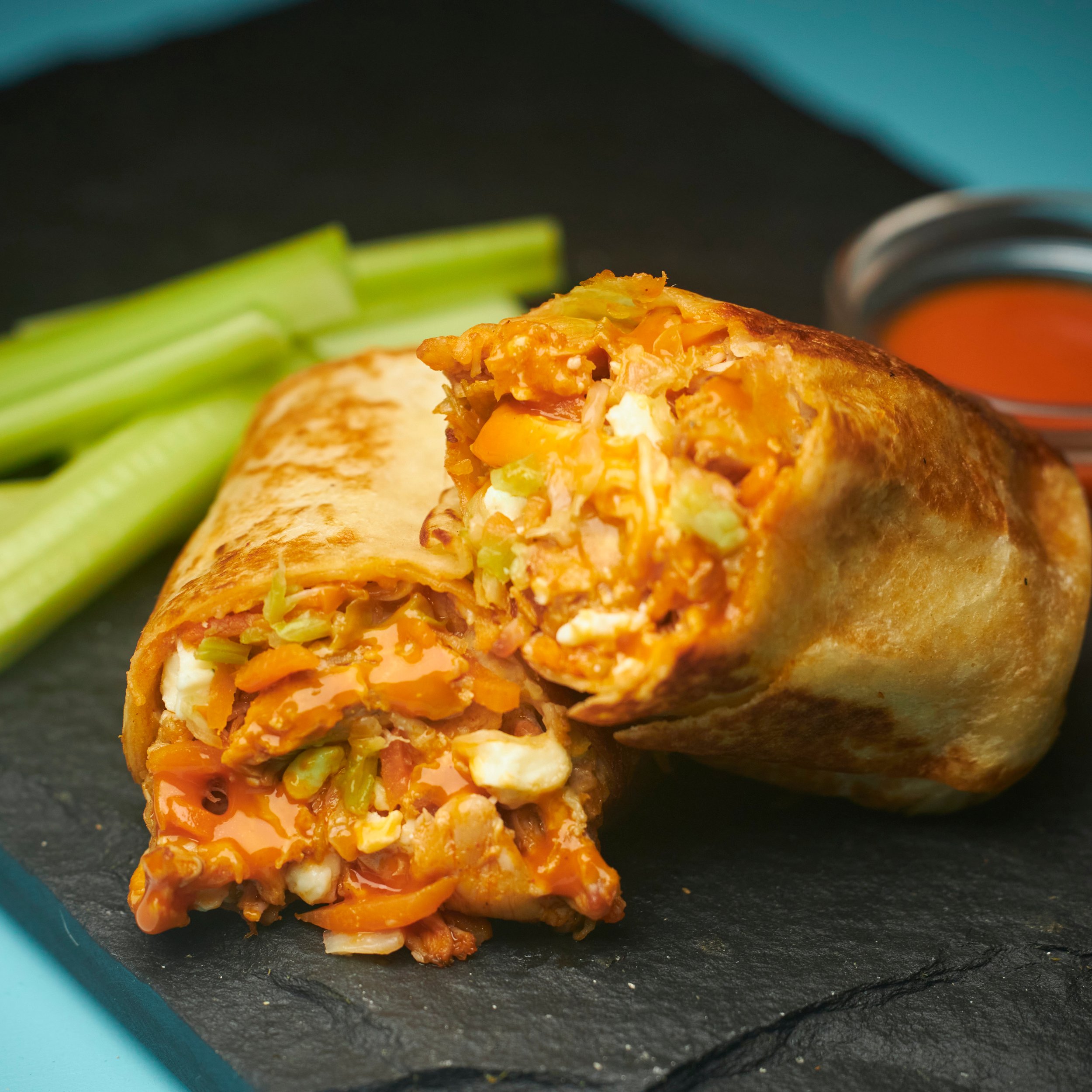 Buffalo Chicken Burrito
