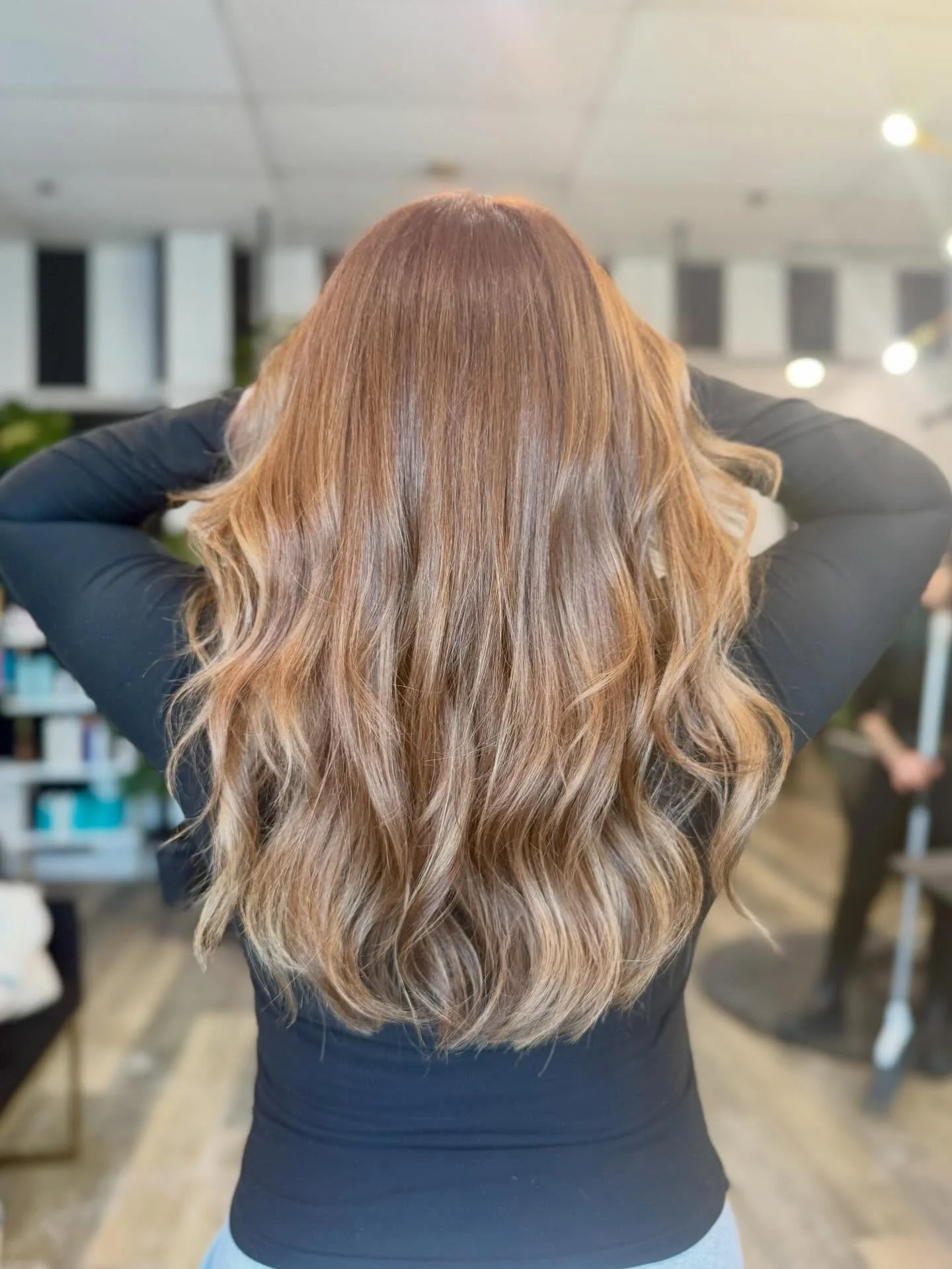 PSA: clean the camera lens. Also, I love her hair so much.

#hairgoals #haircolor #goldwell #naticksalon #hairstylist