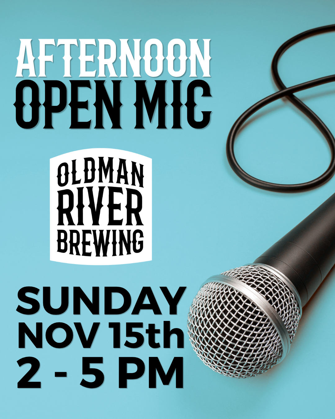 Afternoon Open Mic