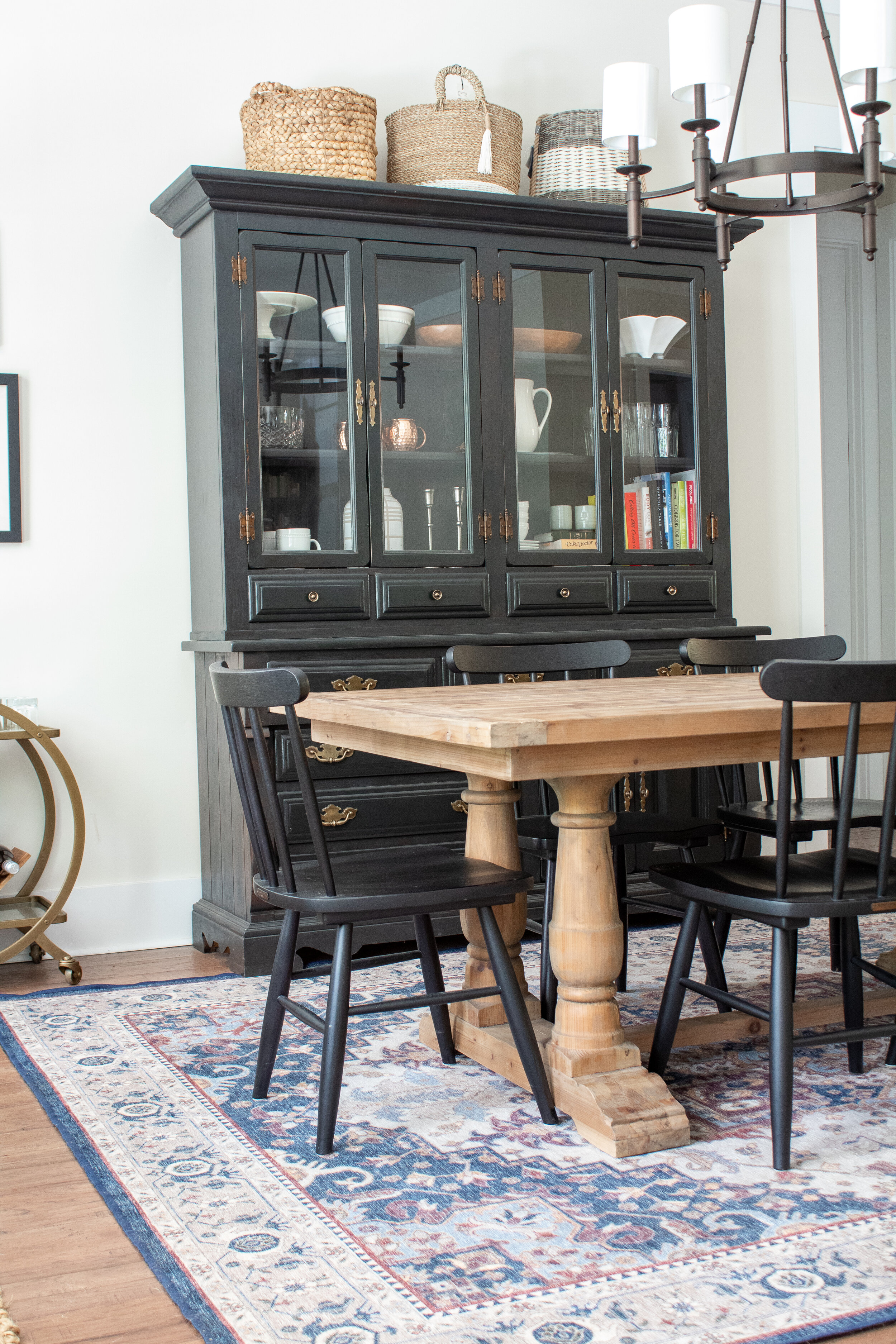My Magnolia Home Inspired Kitchen Hutch