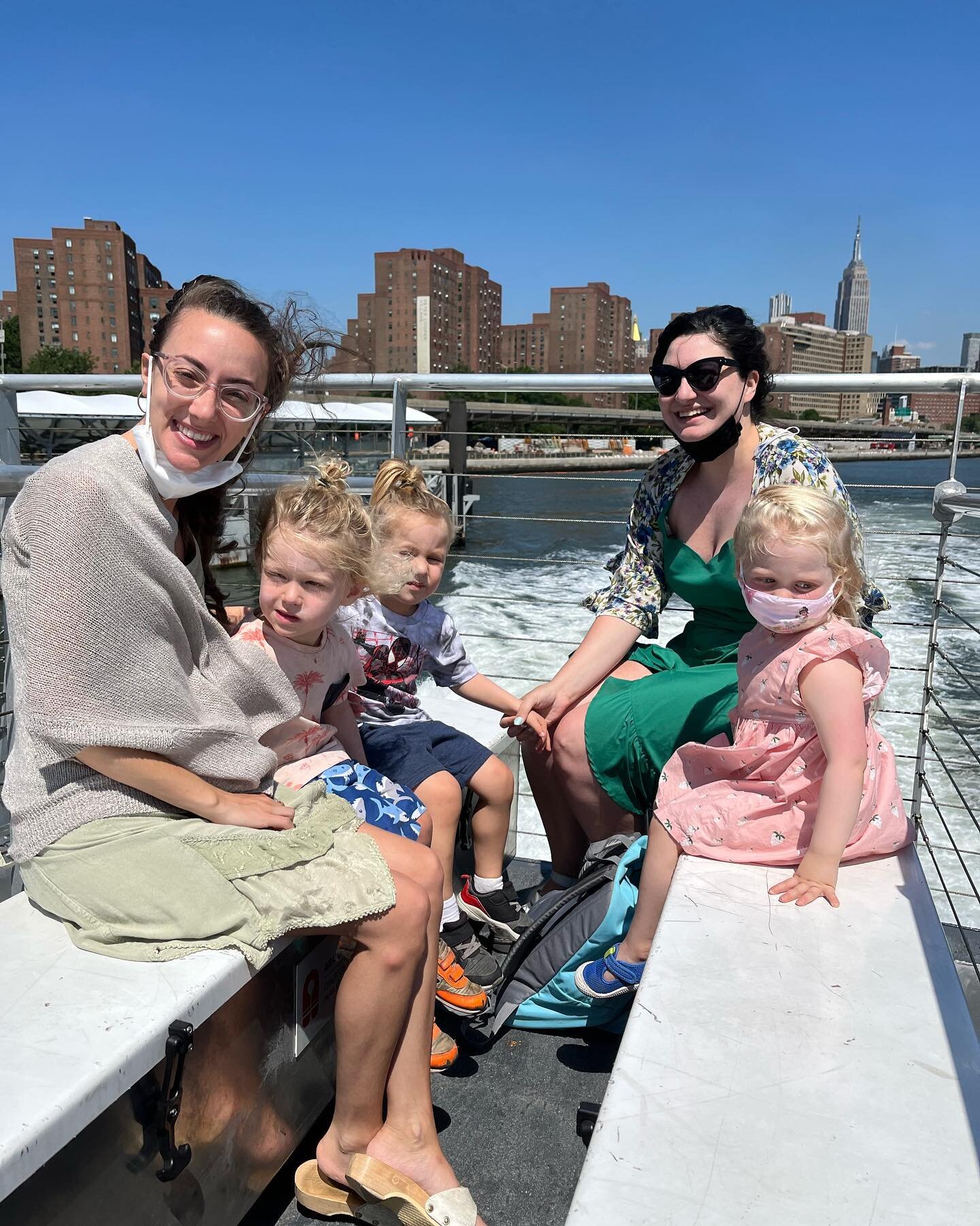 Today, Gramercy&rsquo;s Nursery class welcomed some special guests for a special day: their teachers from this past year came to take them on a ferry ride! The children loved the boat&rsquo;s name: City Fishy! #preschoolofthearts #pota #sota #summero