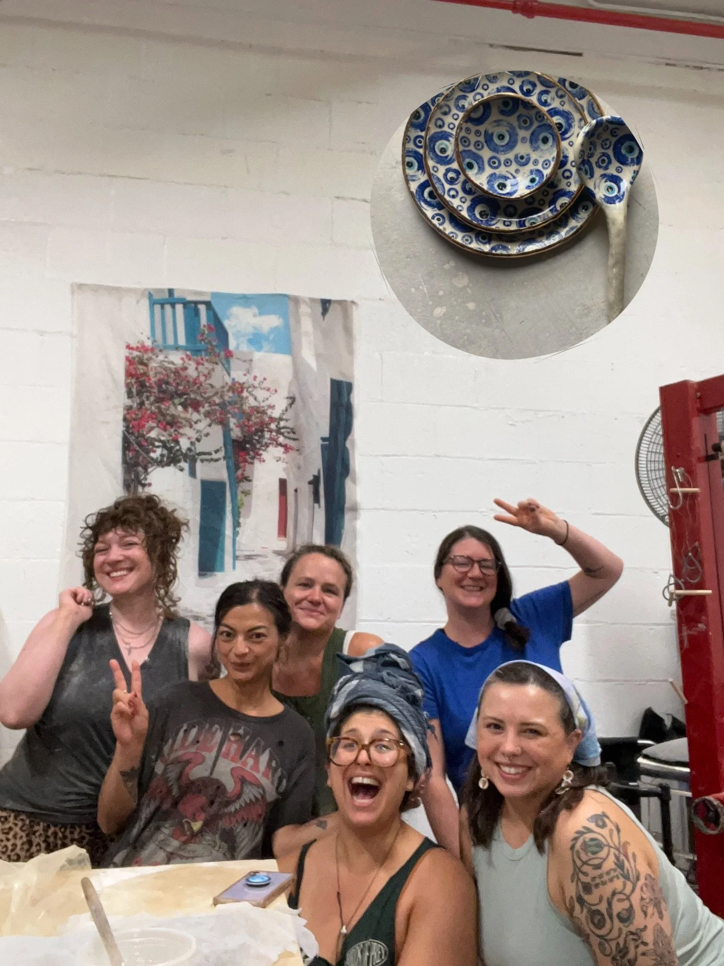 WE ARE HAVING SO MUCH FUN AT THE DEPYZEPO WORKSHOPS, they have been the highlight of my summer!! Come learn with me in my studio, Chicago ! Sept 13 Saturday we are making bowls &amp; spoons together from 1-4p and thennn n Sept 27 is amulets &amp; ico